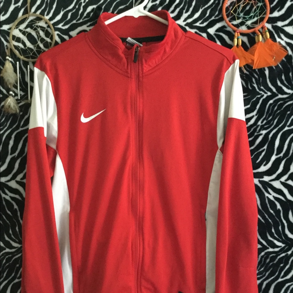 Red Nike jacket